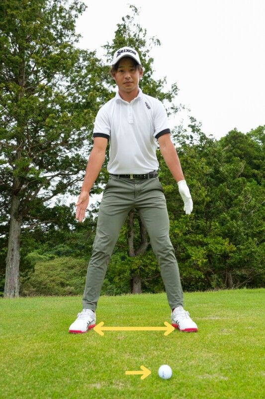 FWで飛ばすときのアドレスは？ボール位置とスタンスが重要