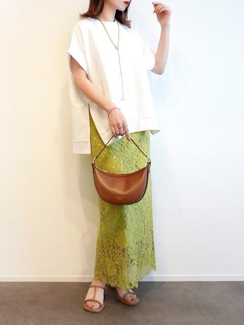 白Tシャツコーデ1