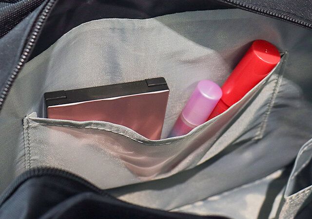 宝島社studio CLIPのムック付録の黒ショルダーバッグ8