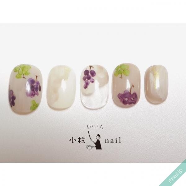 小粒nailが投稿したネイルデザイン [photoid:I0091218] via Itnail Design (739337)