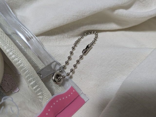 かにぱんビニールポーチボールチェーン