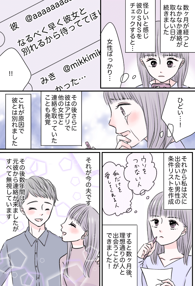 「そんな…」既読無視ばかりの彼氏。彼のSNSをチェックすると、信じられない書き込みを目撃して