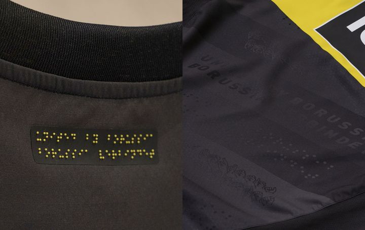 “手話と点字”をデザイン！ドルトムント、「あらゆる差別に絶対反対」の優しき新ユニフォームを発表