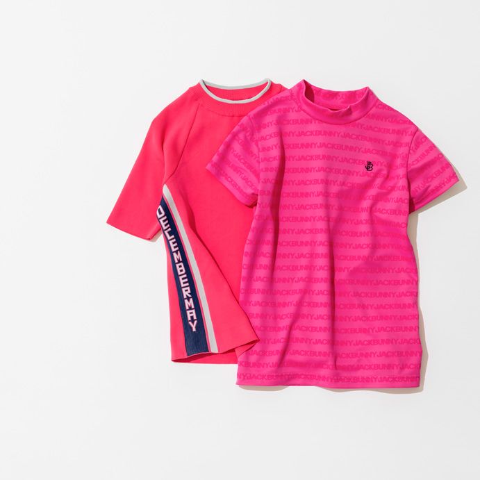 ゴルフおしゃれに差がつく！ こなれカジュアルなピンクアイテム