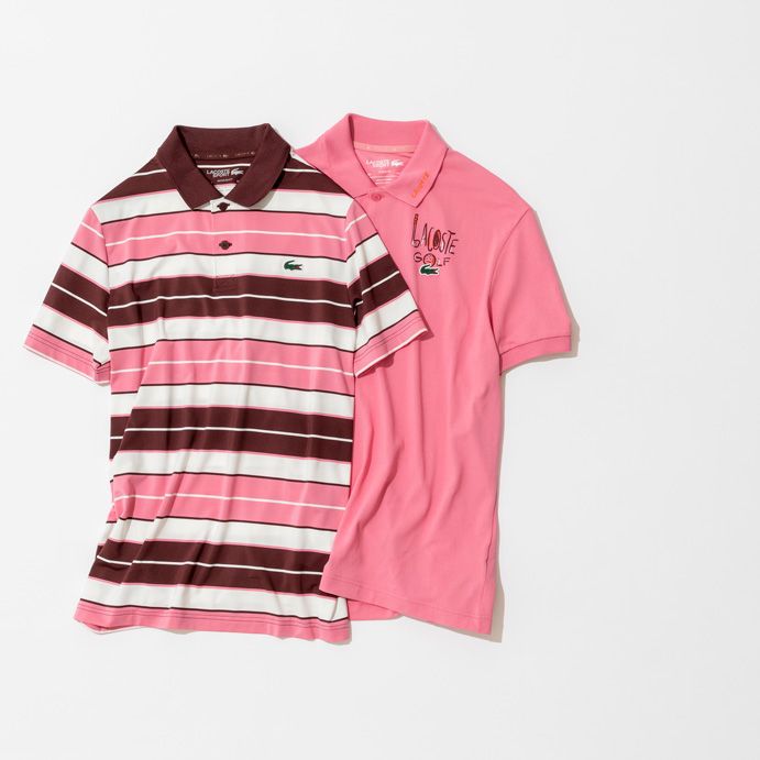 ゴルフおしゃれに差がつく！ こなれカジュアルなピンクアイテム