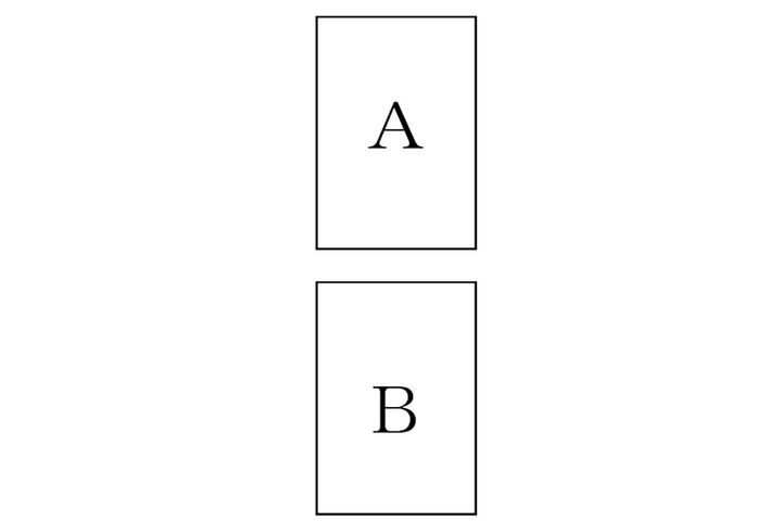 A、Bのどれかを直感でお選びください。