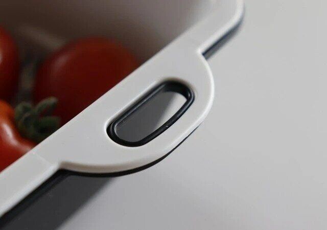 ダイソー 深型ザルバット（500mL） スタッキング