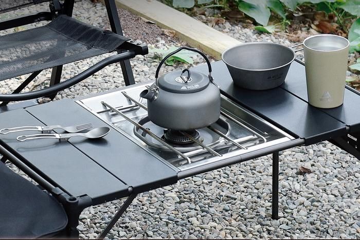 ヴァストランド「コンパクトアルミバーナーテーブル」