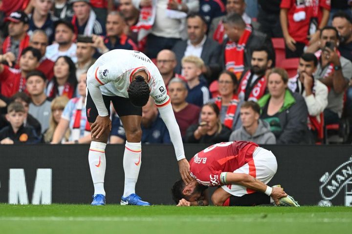 リヴァプール主将ファンダイク、味方を削ったユナイテッドDFに怒る！「来いよ、俺にやってみろ」