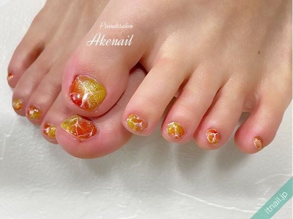 Private salon Ake nailが投稿したネイルデザイン [photoid:I0113027] via Itnail Design (739415)