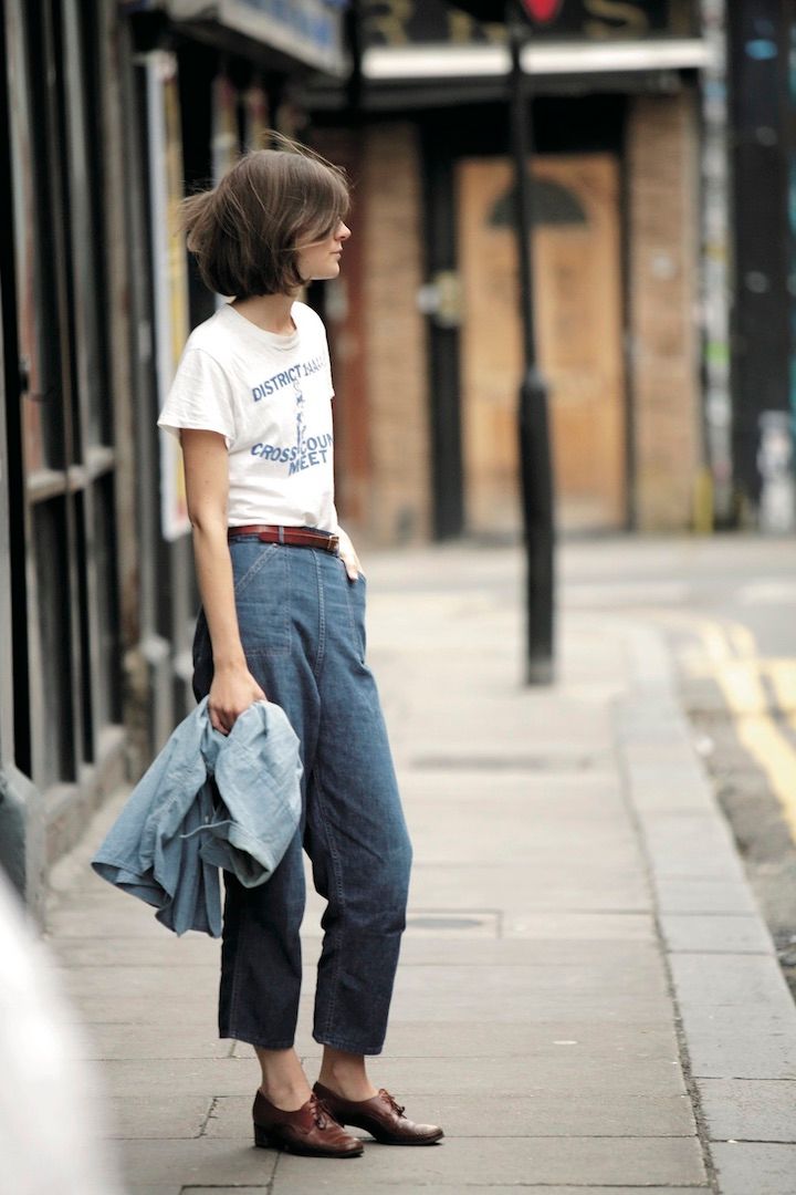 まだ暑いけどもう9月！白T×デニムなのに秋ぽっさ満載のコーデ！