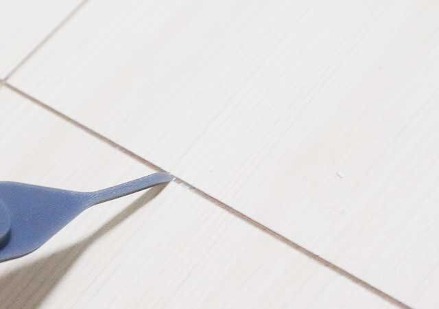 セリア お掃除ヘラ2P2mm・4mm 使用例