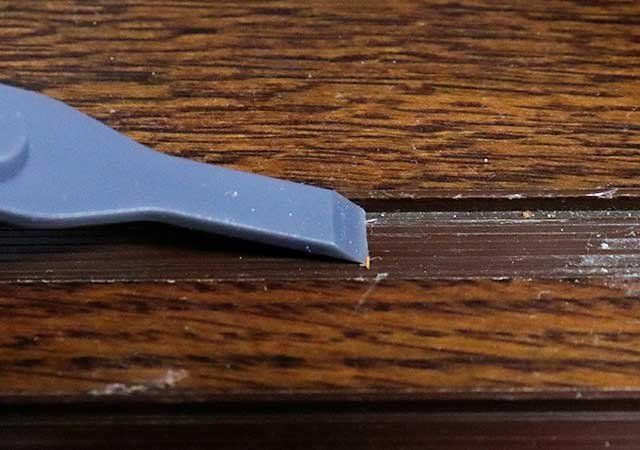 セリア お掃除ヘラ2P7mm・10mm 使用例