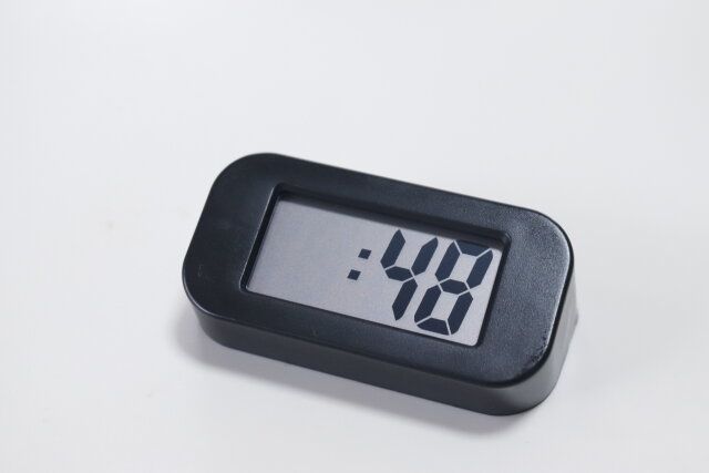 セリア デジタル時計 秒