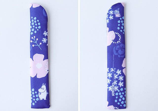宝島社ムック付録のムーミン扇子と収納ケース5