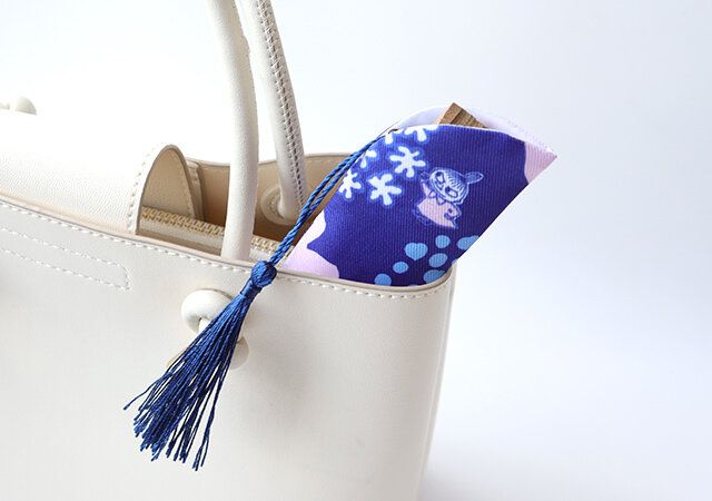 宝島社ムック付録のムーミン扇子と収納ケース6