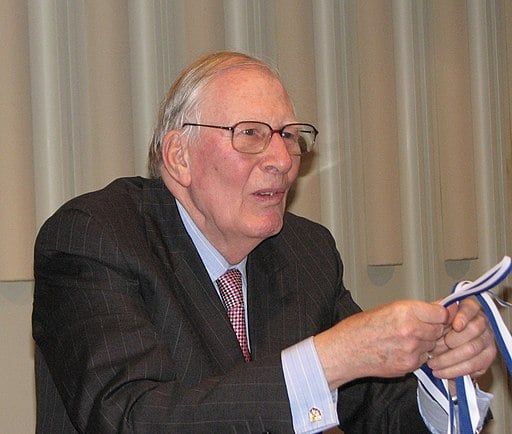 2009年（79歳）のときのロジャー・バニスター氏