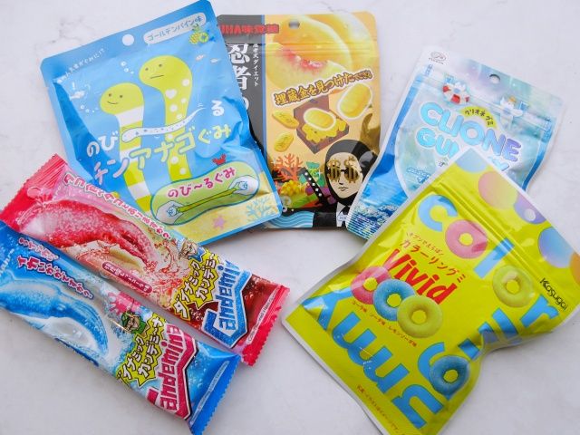 セブン限定グミ6品