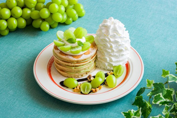 シャインマスカットのパンケーキ ￥2,948