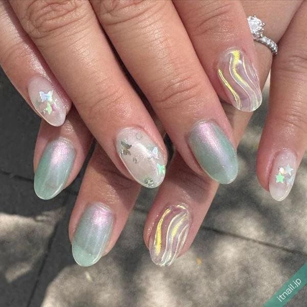 Marcelinaが投稿したネイルデザイン [photoid:I0130539] via Itnail Design (739449)