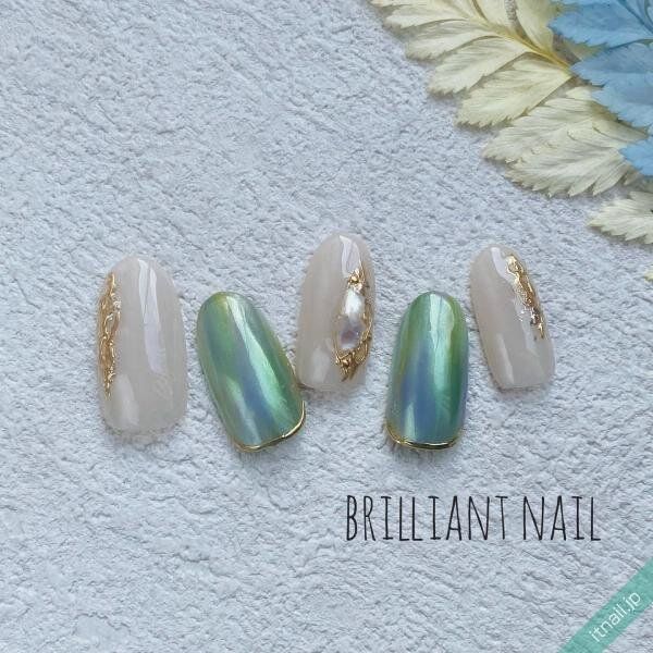 Brilliant Nailが投稿したネイルデザイン [photoid:I0114600] via Itnail Design (739450)