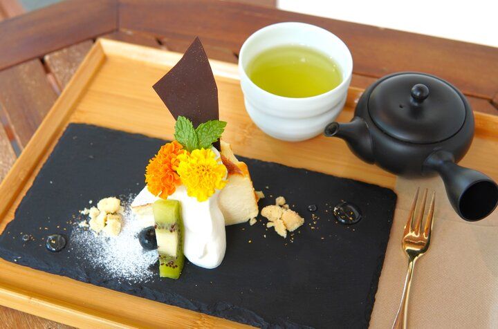 増上寺の境内でのんびり楽しむ和栗のしぼりたて生モンブラン♪「TERA CAFE SHIEN -ZOJOJI-」