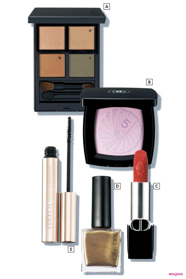 小嶋陽菜さんが秋にしたいメイク。アディクションのカーキ色アイパレットがお気に入り_2