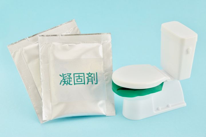 携帯トイレの使い方は？（画像はイメージ）