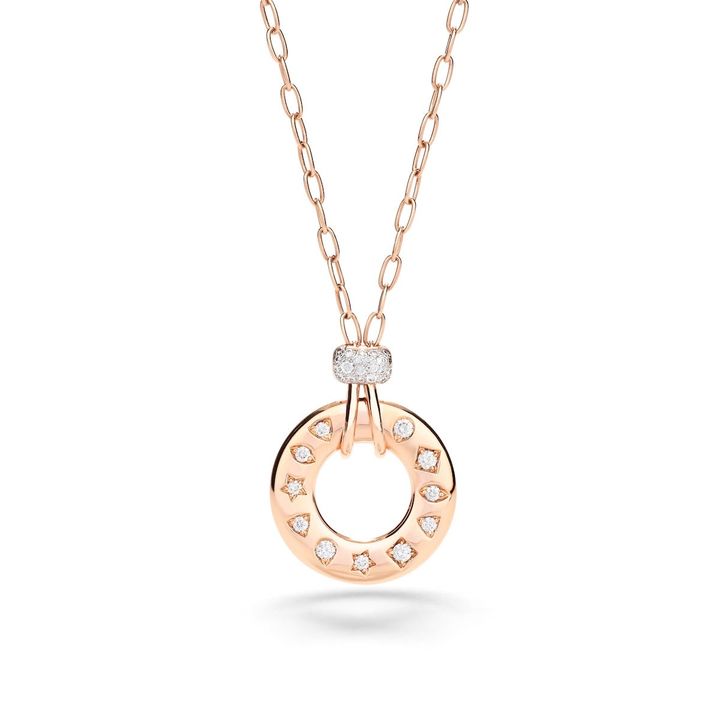 「イコニカ」ペンダント（RG×ダイヤモンド）￥737,000