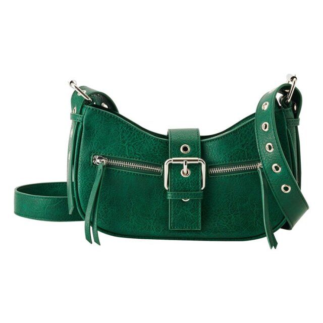 2024秋しまむらレディースレザー調ショルダーバッグ