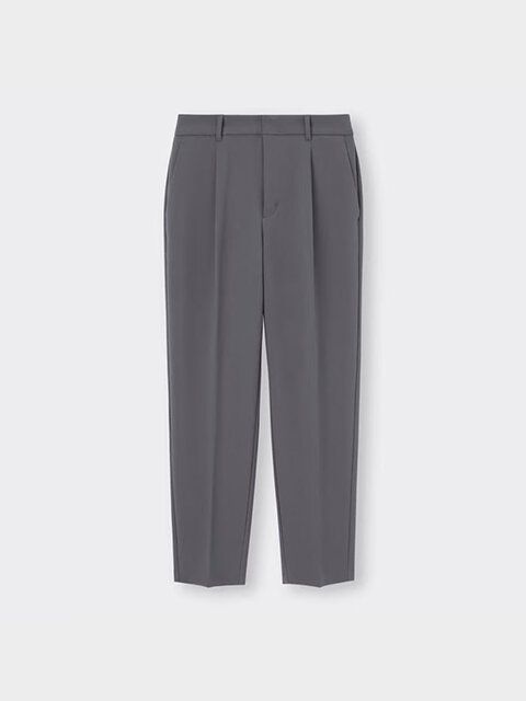 GUタックテーパードパンツ
