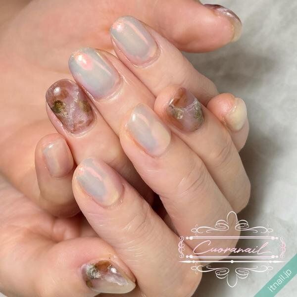 Cuoranailが投稿したネイルデザイン [photoid:I0130171] via Itnail Design (739504)