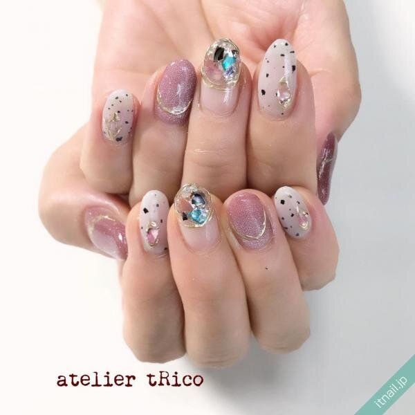 atelier tRicoが投稿したネイルデザイン [photoid:I0129492] via Itnail Design (739506)