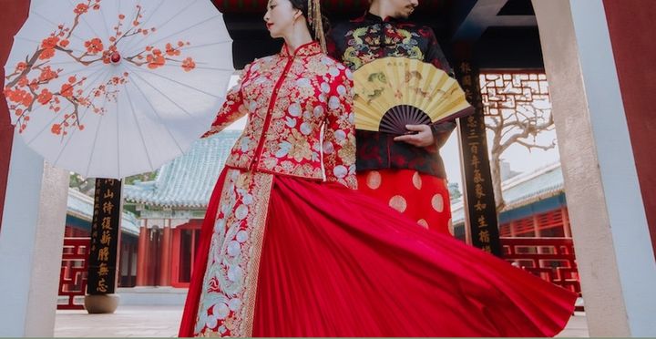 台南の観光スポットで撮影したドラマティックな一枚