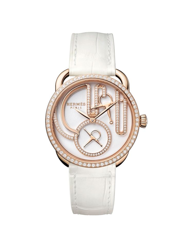 「アルソー グラン・トゥラララ ブリッド・エ・モール」（PG×ダイヤモンド、ケース径23.9mm、自動巻き）￥6,600,000（予価） ＊10月頃発売予定 Photo _ Joël Von Allmen