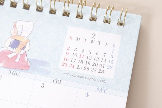 セリア カレンダー 2025年版