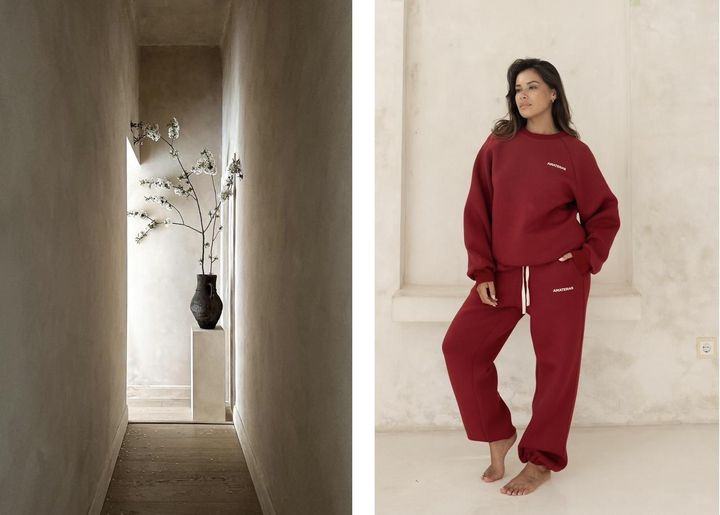 画像: Wellness Tracksuit Crewneck ￥8,200、Wellness Tracksuit Set Pants ￥9,200 ※POPUP限定アイテム