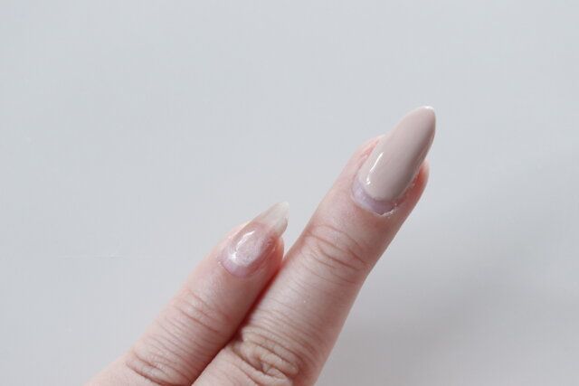 セリア ネイルコンシーラー 3度塗り