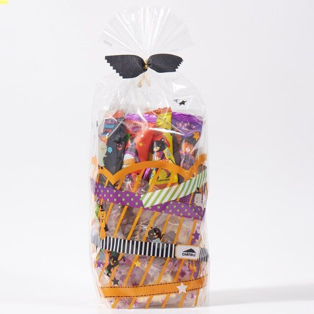 シャトレーゼ ハロウィンチョコ菓子ラッピング