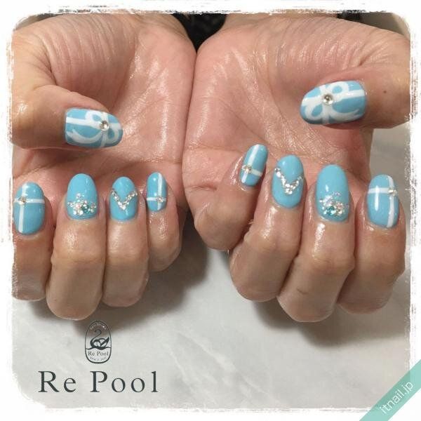 Re Poolが投稿したネイルデザイン [photoid:I0127456] via Itnail Design (739366)