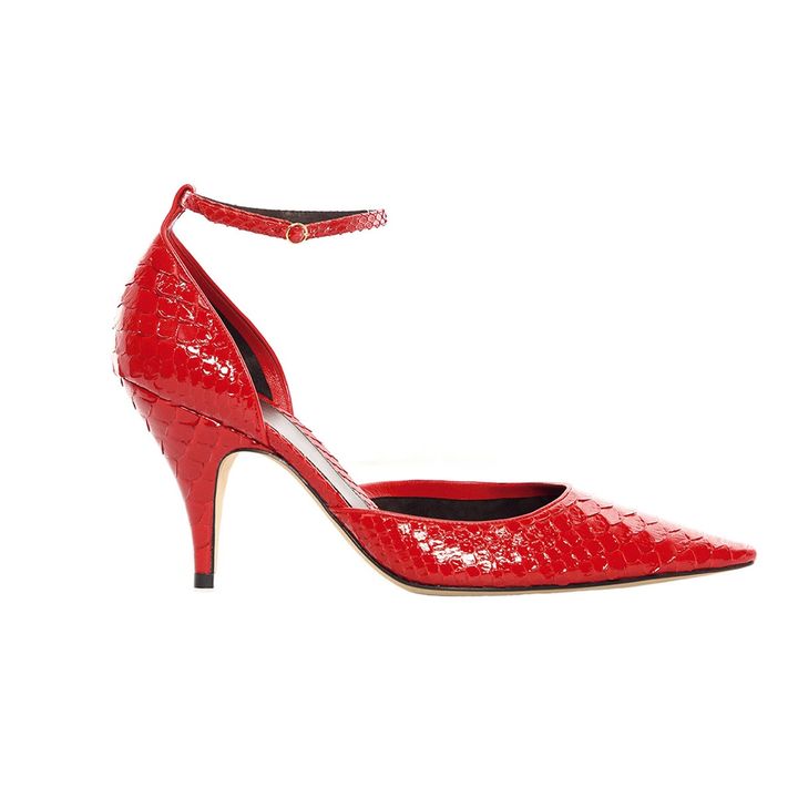 シューズ ヒール8㎝ ￥337,700／THE ROW（ザ・ロウ・ジャパン）