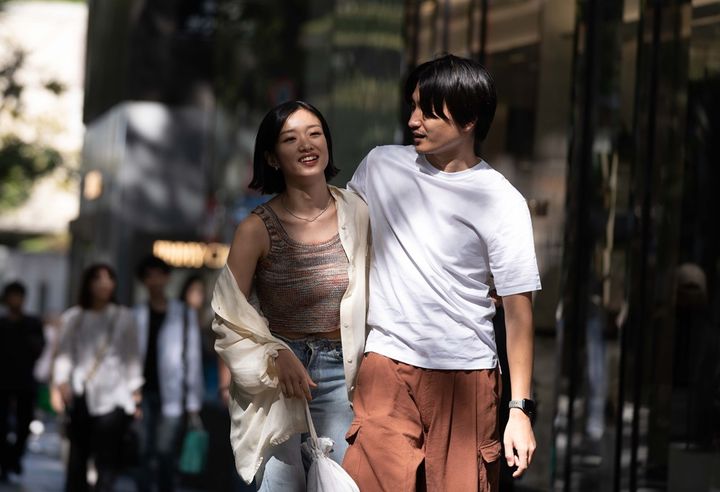 『サマーフィルムにのって』で河合と共演した金子大地が、まったくの別キャラを演じている