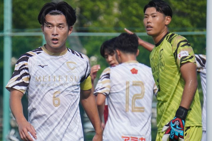 中京大のヴィッセル神戸アカデミーコンビが総理大臣杯初戦で流通経済大撃破に貢献！MF押富大輝主将、GK田村聡佑が躍動