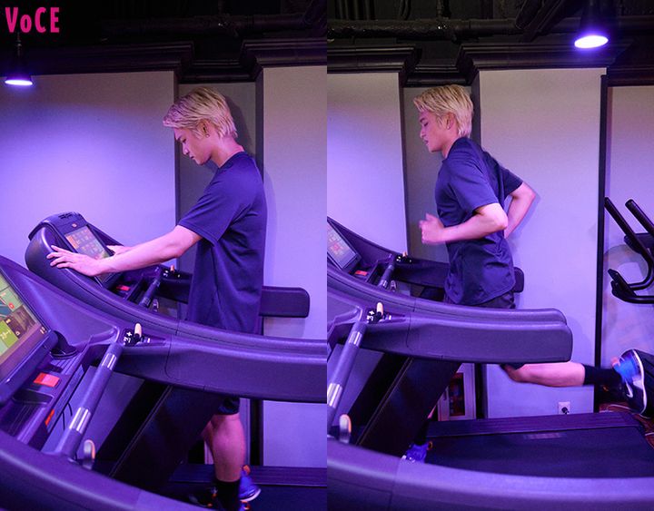 有酸素運動で体力と体型管理も欠かさない！