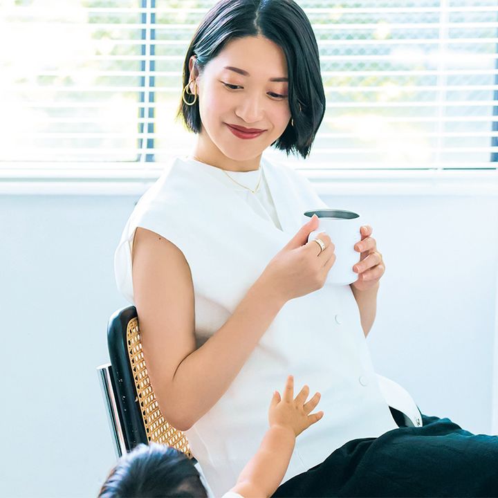 週に２回在宅ワークをするママのメイク