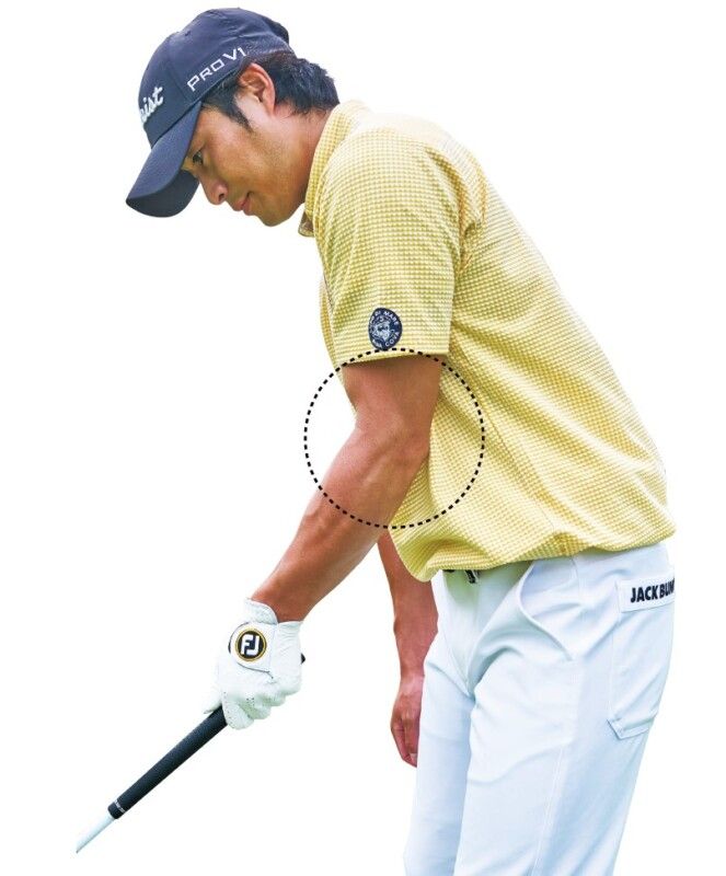 “左へ曲がるミス”を即効直す方法！「左ヒジ」に注意して振るのがコツ