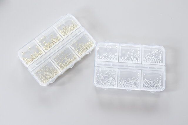 ダイソー ネイルアートパーツ（ボール） バリエーション