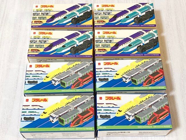 【ハッピーセット】「プラレール」新作おもちゃ第1弾・第2弾全部見せ！