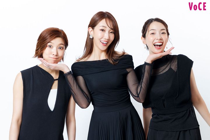 紅ゆずるさん、紫藤りゅう（安藤瑠璃子）さん、天華えまさん
