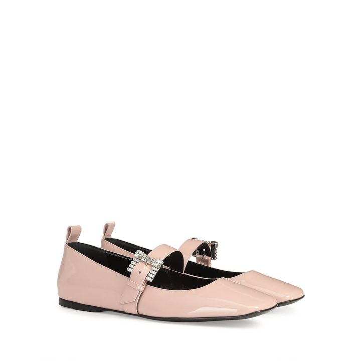 「sr トゥエンティ バックル」メリージェーンフラット ￥145,200